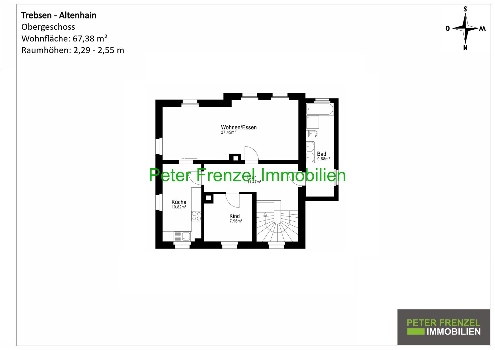 Zweifamilienhaus - mit Gartengrundstück und Nebengelass