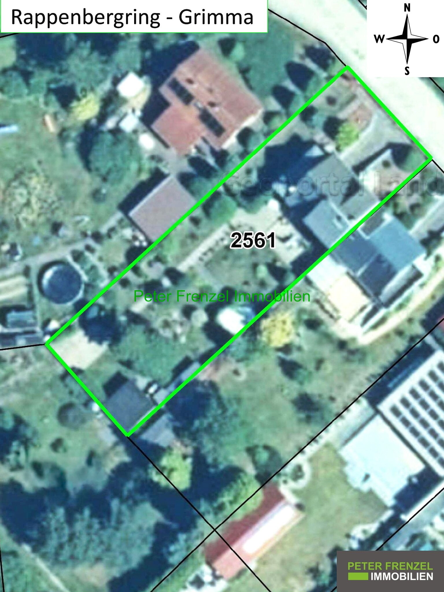 gepflegte Doppelhaushälfte auf großem Grundstück - Wohnsiedlung