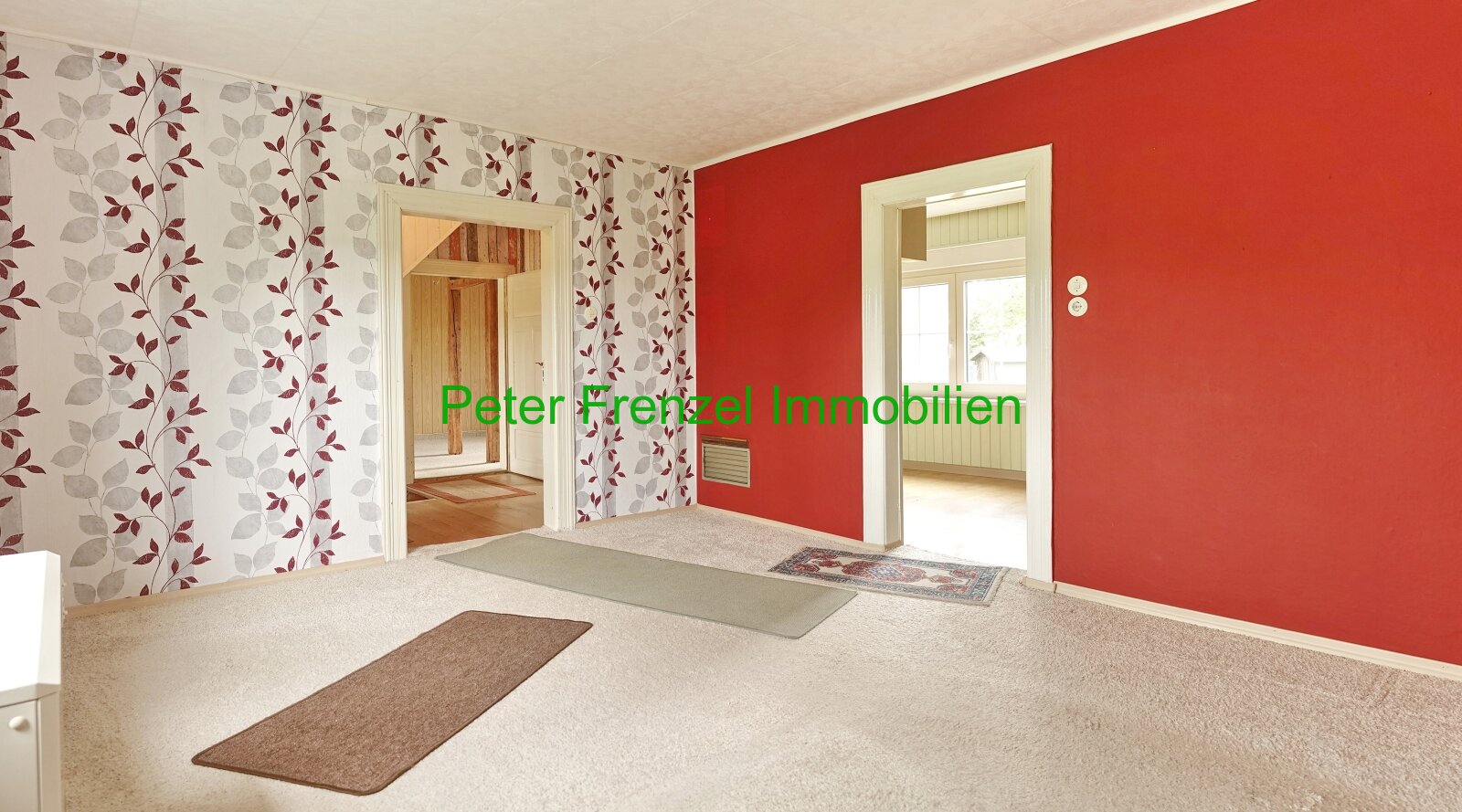 Am Ortsrand von Pöhsig - Blick in die Natur