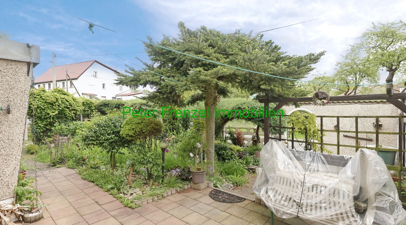 Am Ortsrand von Pöhsig - Blick in die Natur