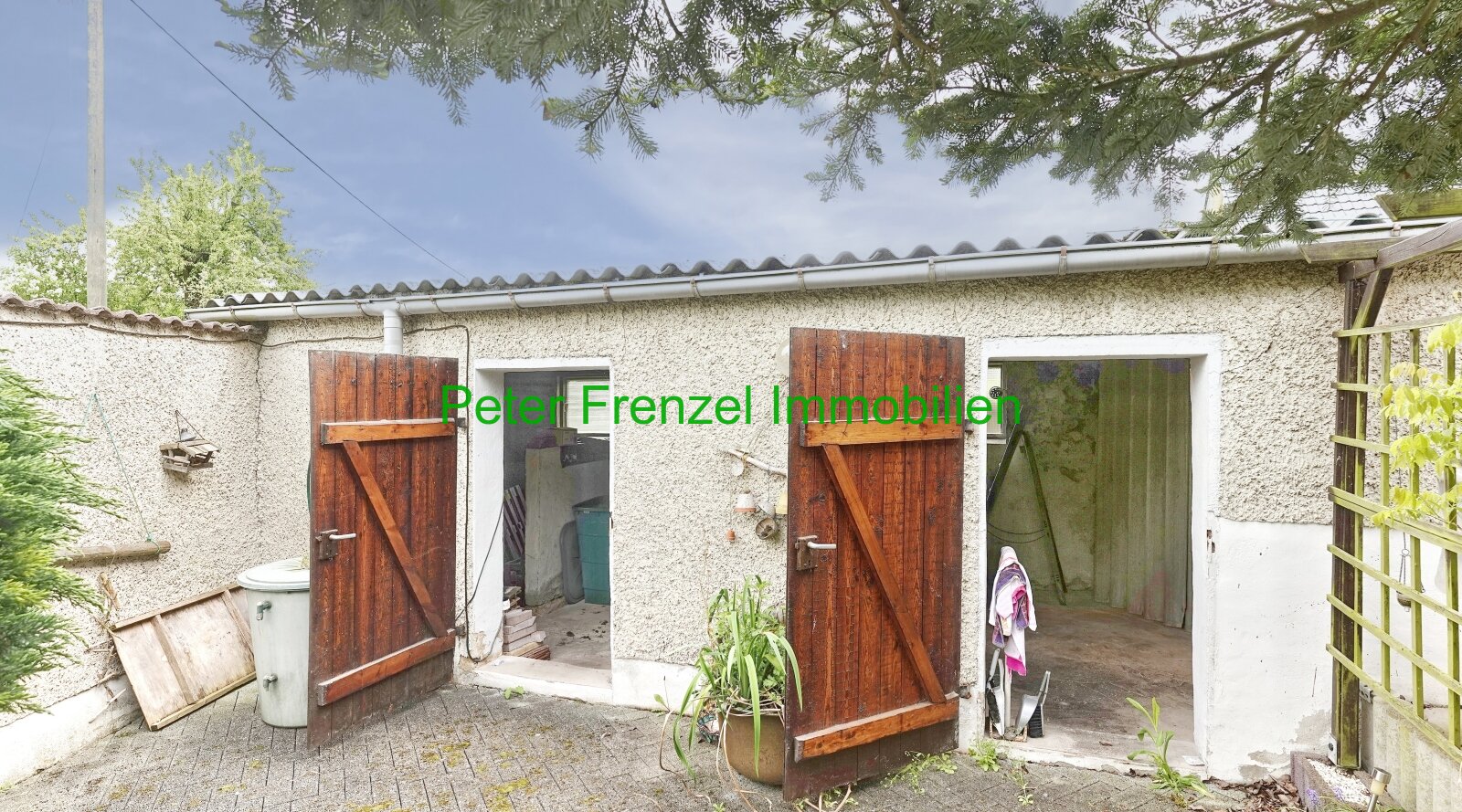 Am Ortsrand von Pöhsig - Blick in die Natur