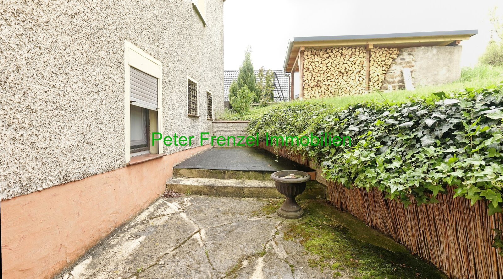 Am Ortsrand von Pöhsig - Blick in die Natur