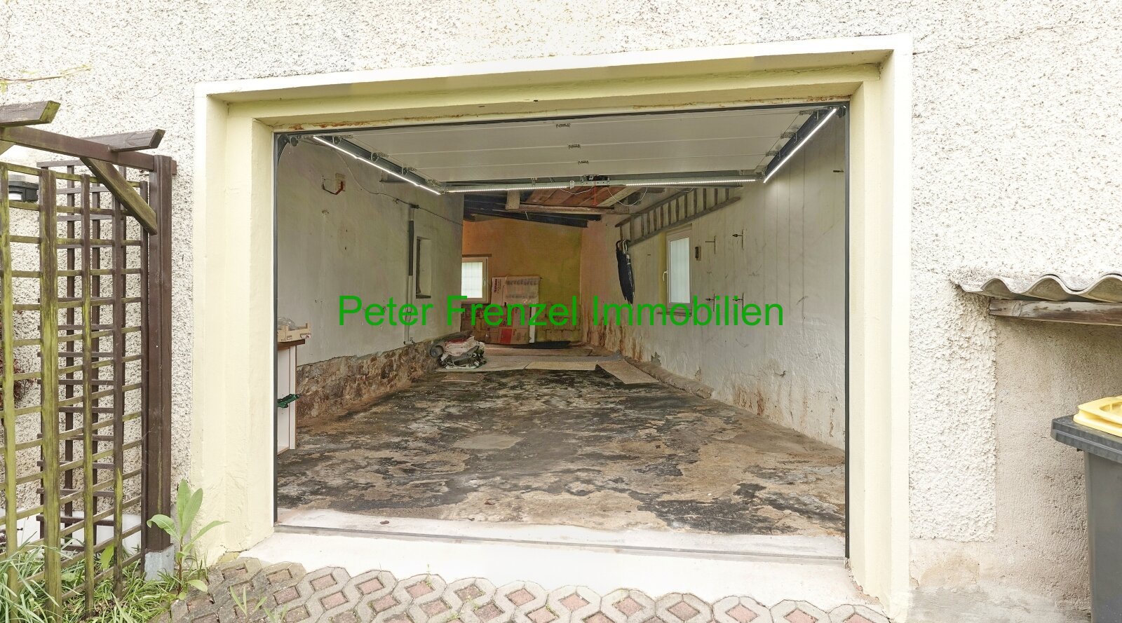 Am Ortsrand von Pöhsig - Blick in die Natur