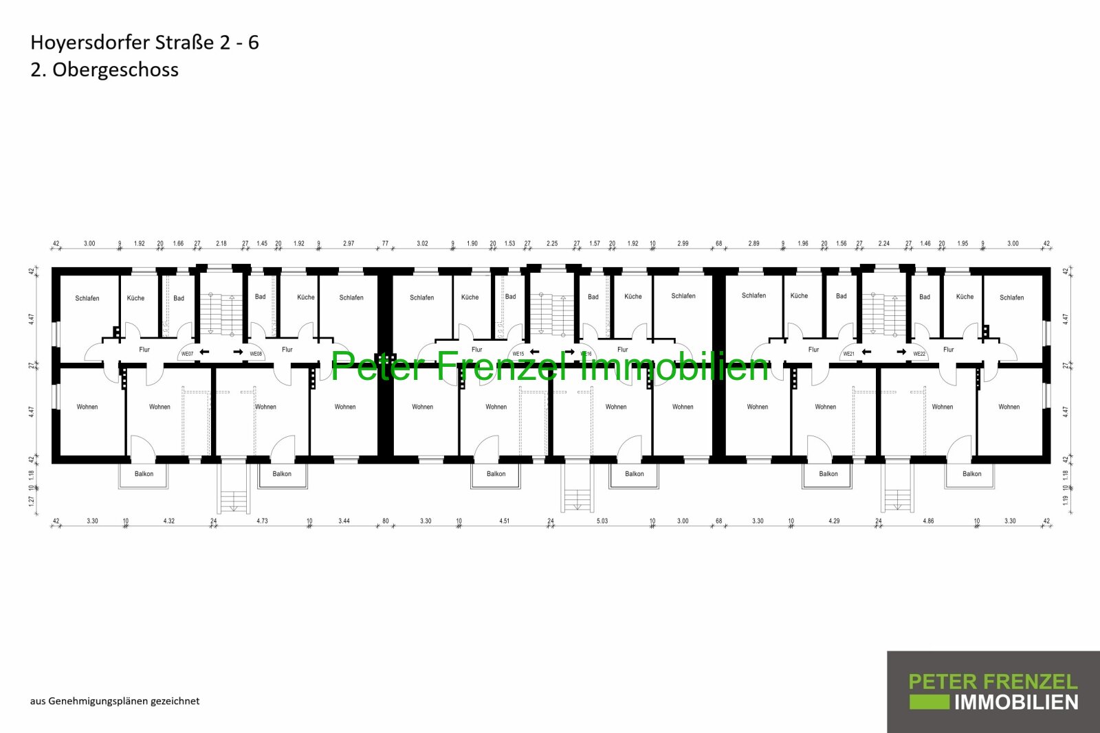 gepflegte Wohnanlage - 2 MFH - kernsaniert - 7,56 % Sollrendite